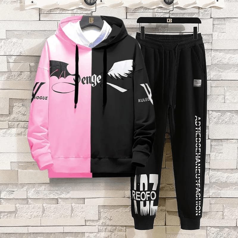 Full Sleeves Hoodie & Full Pants Set Combo for Men